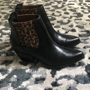 Leopard Booties